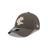 Carlton Blues AFL Supporter Dusty Charcoal 9FORTY Snapback