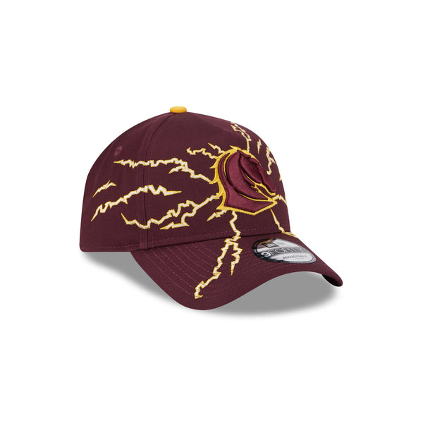 Brisbane Broncos NRL Supporter Electric 9FORTY A-Frame Snapback