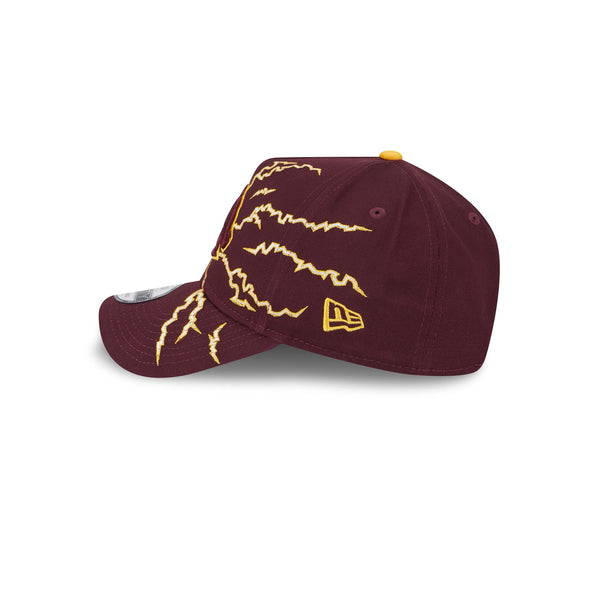 Brisbane Broncos NRL Supporter Electric 9FORTY A-Frame Snapback