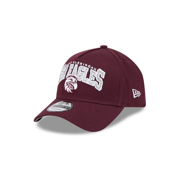 Manly-Warringah Sea Eagles NRL Supporter Logo Arch 9FORTY A-Frame Snapback