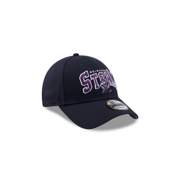 Melbourne Storm NRL Supporter Logo Arch Kids 9FORTY Cloth Strap