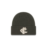 Carlton Blues AFL Supporter Dusty Charcoal Beanie