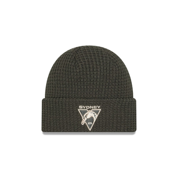 Sydney Swans AFL Supporter Dusty Charcoal Beanie