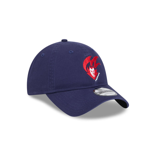 Melbourne Demons AFL Supporter Retro Washed 9TWENTY Cloth Strap