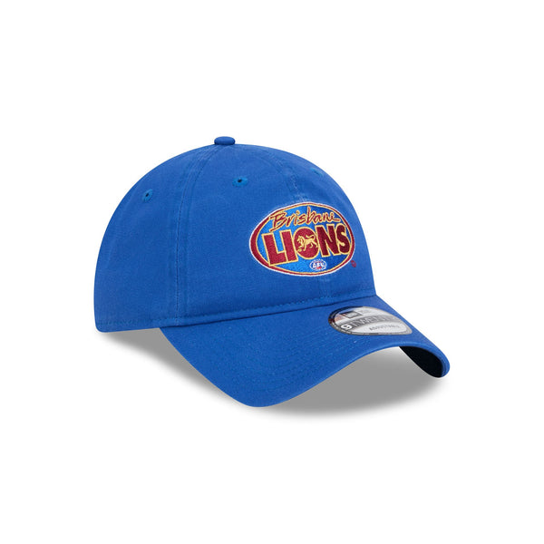 Brisbane Lions AFL Supporter Retro Washed 9TWENTY Cloth Strap
