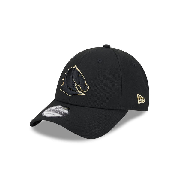 Brisbane Broncos NRL Supporter Black Gold 9FORTY Snapback