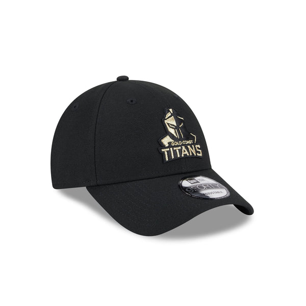 Gold Coast Titans NRL Supporter Black Gold 9FORTY Snapback