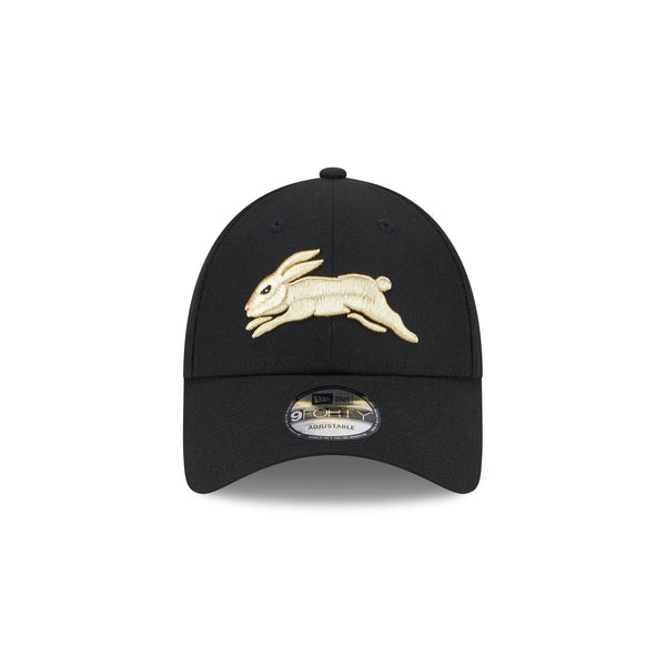 South Sydney Rabbitohs NRL Supporter Black Gold 9FORTY Snapback
