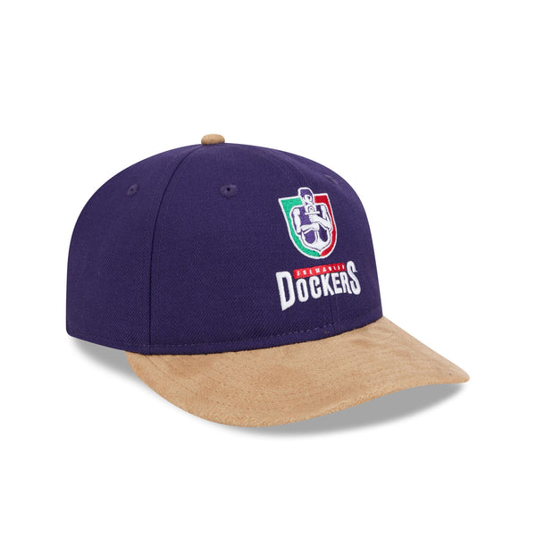 Fremantle Dockers AFL Supporter Contrast Suede 9FIFTY Retro Crown