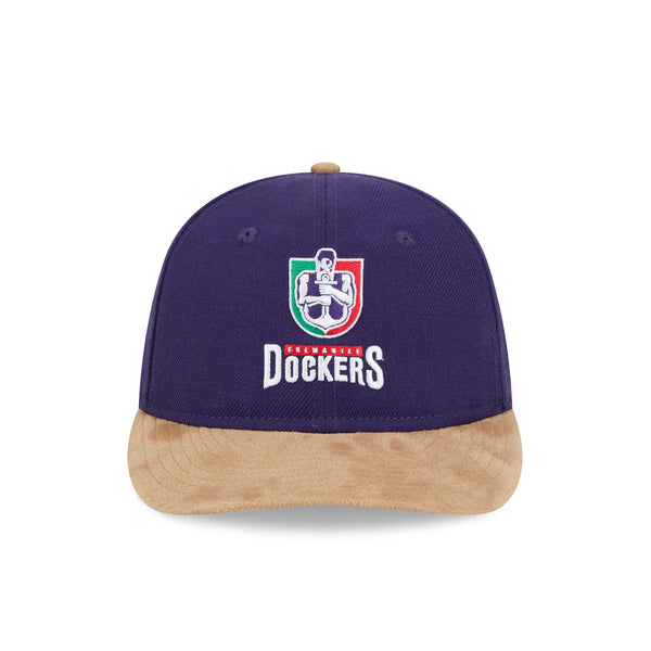 Fremantle Dockers AFL Supporter Contrast Suede 9FIFTY Retro Crown