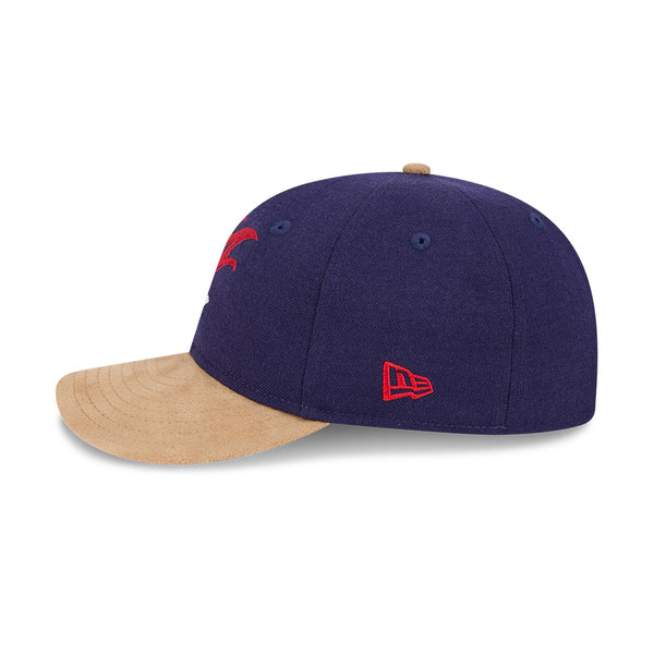 Melbourne Demons AFL Supporter Contrast Suede 9FIFTY Retro Crown