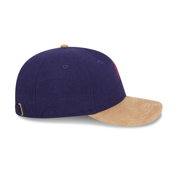 Melbourne Demons AFL Supporter Contrast Suede 9FIFTY Retro Crown