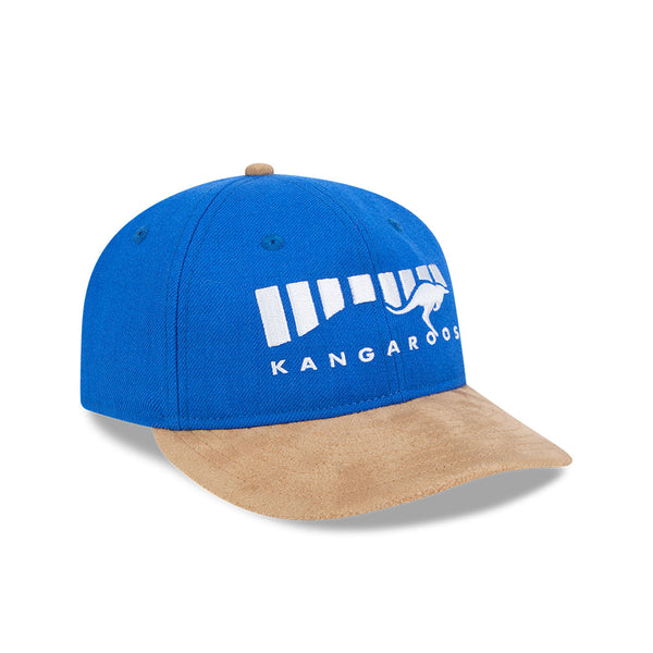 North Melbourne Kangaroos AFL Supporter Contrast Suede 9FIFTY Retro Crown