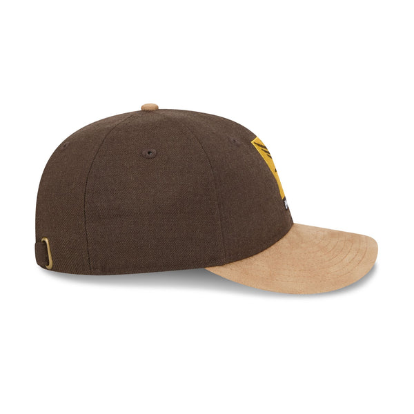 Hawthorn Hawks AFL Supporter Contrast Suede 9FIFTY Retro Crown