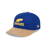 West Coast Eagles AFL Supporter Contrast Suede 9FIFTY Retro Crown