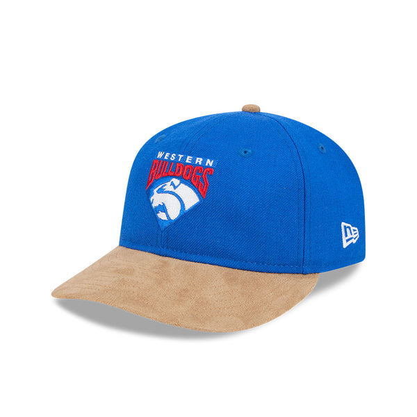 Western Bulldogs AFL Supporter Contrast Suede 9FIFTY Retro Crown