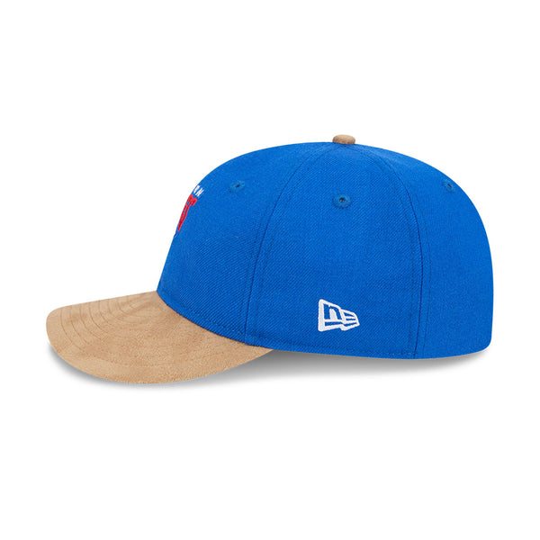 Western Bulldogs AFL Supporter Contrast Suede 9FIFTY Retro Crown