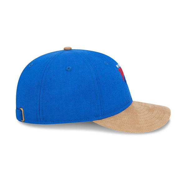 Western Bulldogs AFL Supporter Contrast Suede 9FIFTY Retro Crown