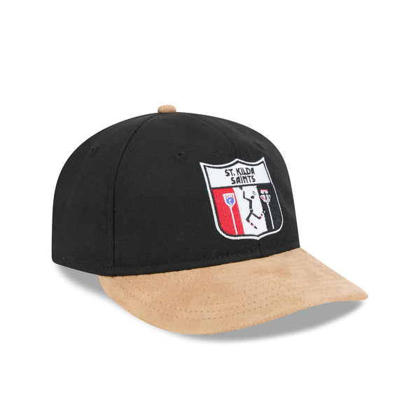 St. Kilda Saints AFL Supporter Contrast Suede 9FIFTY Retro Crown