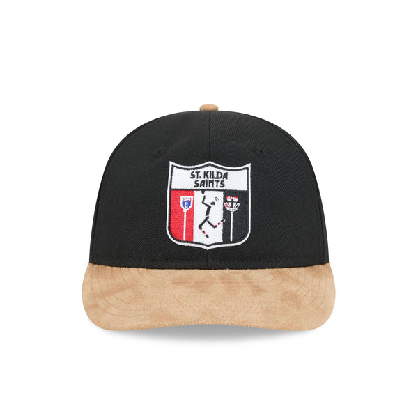 St. Kilda Saints AFL Supporter Contrast Suede 9FIFTY Retro Crown