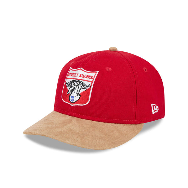 Sydney Swans AFL Supporter Contrast Suede 9FIFTY Retro Crown