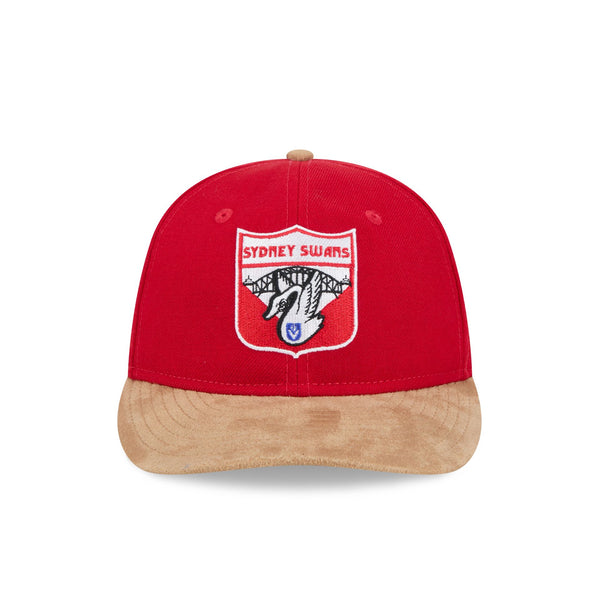 Sydney Swans AFL Supporter Contrast Suede 9FIFTY Retro Crown