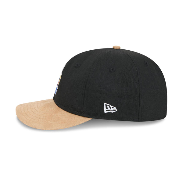 Collingwood Magpies AFL Supporter Contrast Suede 9FIFTY Retro Crown