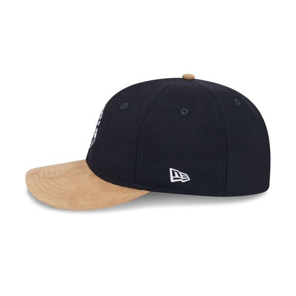 Carlton Blues AFL Supporter Contrast Suede 9FIFTY Retro Crown