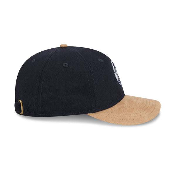 Carlton Blues AFL Supporter Contrast Suede 9FIFTY Retro Crown