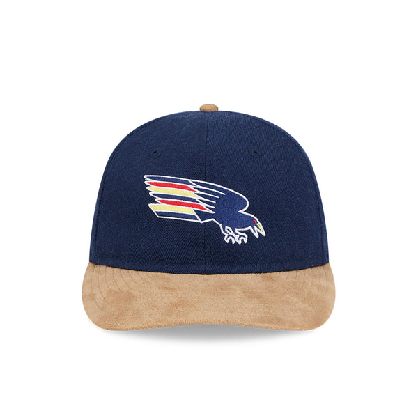 Adelaide Crows AFL Supporter Contrast Suede 9FIFTY Retro Crown