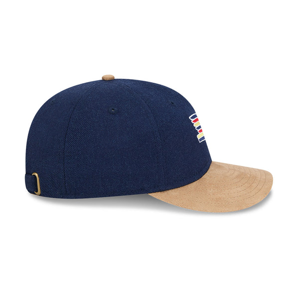 Adelaide Crows AFL Supporter Contrast Suede 9FIFTY Retro Crown