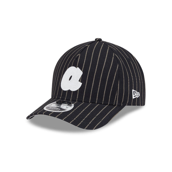 Atlanta Braves Three Looms Pinstripe 9FORTY A-Frame M-Crown Adjustable