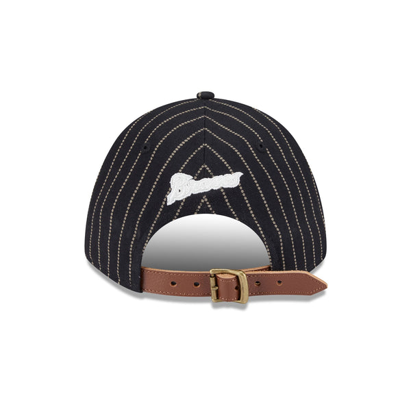 Atlanta Braves Three Looms Pinstripe 9FORTY A-Frame M-Crown Adjustable