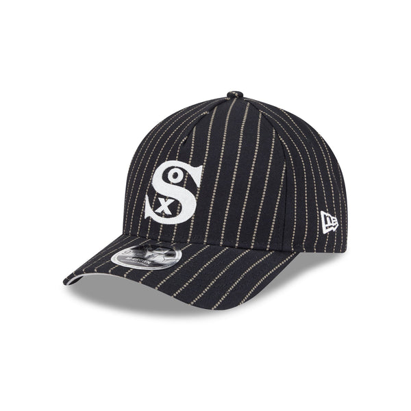 キャップ New Era LP950VS am PINSTRP CHIWHICO GRN NVY Men's Chicago White Sox New Era Brown Pink Undervisor
