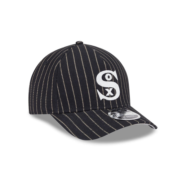 Chicago White Sox Three Looms Pinstripe 9FORTY A-Frame M-Crown Adjustable