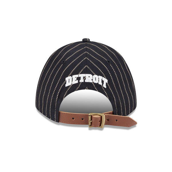 Detroit Tigers Three Looms Pinstripe 9FORTY A-Frame M-Crown Adjustable