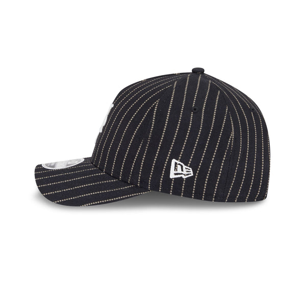 New York Mets Three Looms Pinstripe 9FORTY A-Frame M-Crown Adjustable