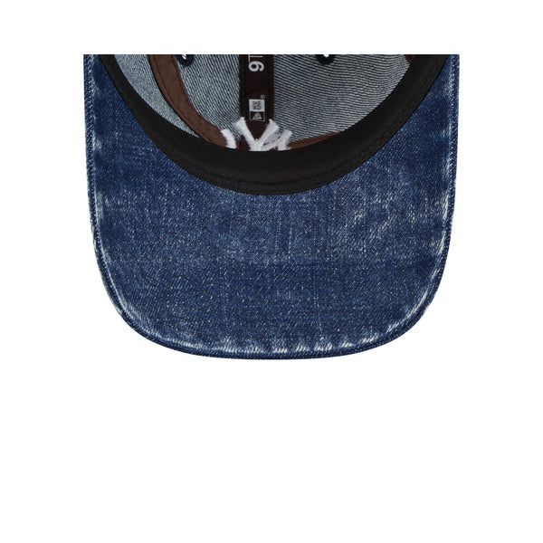 New York Yankees Denim Curve Blue 9TWENTY Cloth Strap