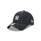 New York Yankees Denim Curve Black 9TWENTY Cloth Strap