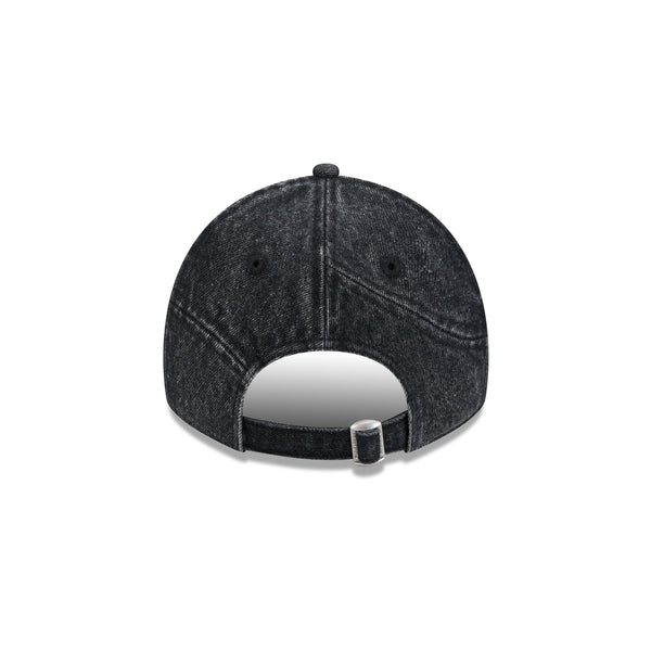 New York Yankees Denim Curve Black 9TWENTY Cloth Strap