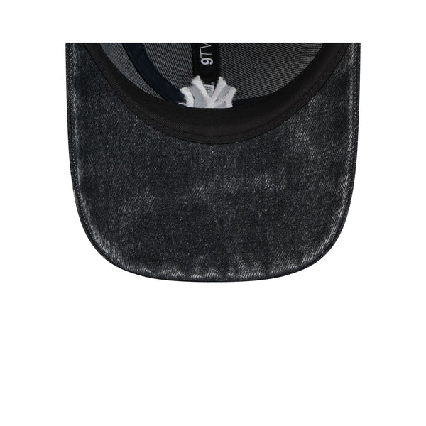 New York Yankees Denim Curve Black 9TWENTY Cloth Strap