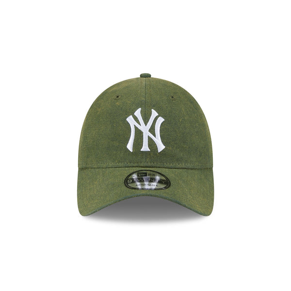 New York Yankees Vintage Canvas Green 9TWENTY Cloth Strap