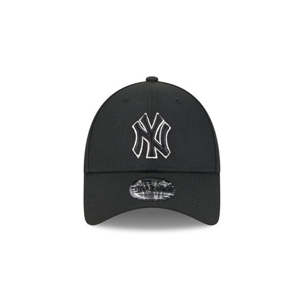 New York Yankees Black Metallic 9FORTY Snapback
