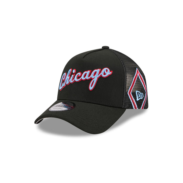 Chicago Bulls NBA City Edition '25 9FORTY A-Frame Trucker