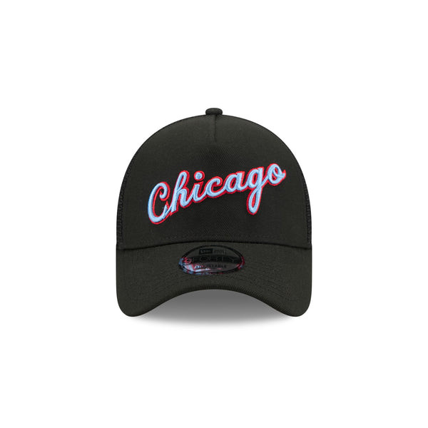 Chicago Bulls NBA City Edition '25 9FORTY A-Frame Trucker
