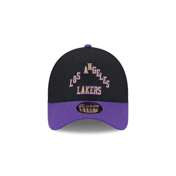 Los Angeles Lakers NBA City Edition '25 9FORTY A-Frame Trucker