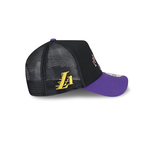Los Angeles Lakers NBA City Edition '25 9FORTY A-Frame Trucker