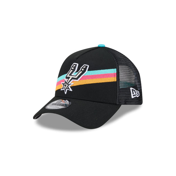 San Antonio Spurs NBA City Edition '25 9FORTY A-Frame Trucker