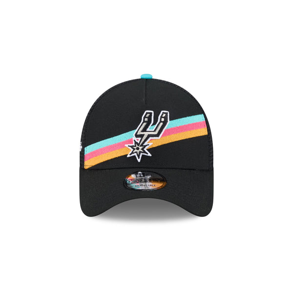 San Antonio Spurs NBA City Edition '25 9FORTY A-Frame Trucker