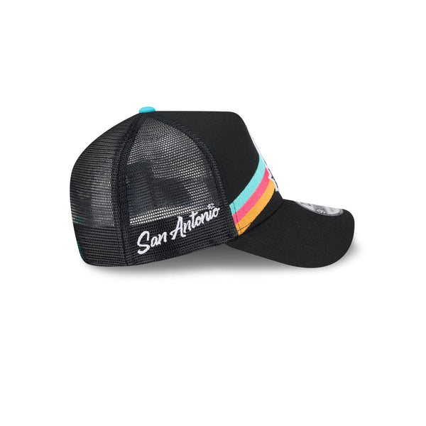 San Antonio Spurs NBA City Edition '25 9FORTY A-Frame Trucker